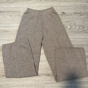 Refka Women Stylish Wideleg Tan Pants